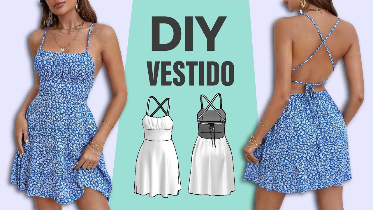 Cómo hacer un Vestido de Verano paso a paso | Patrón de Costura en PDF