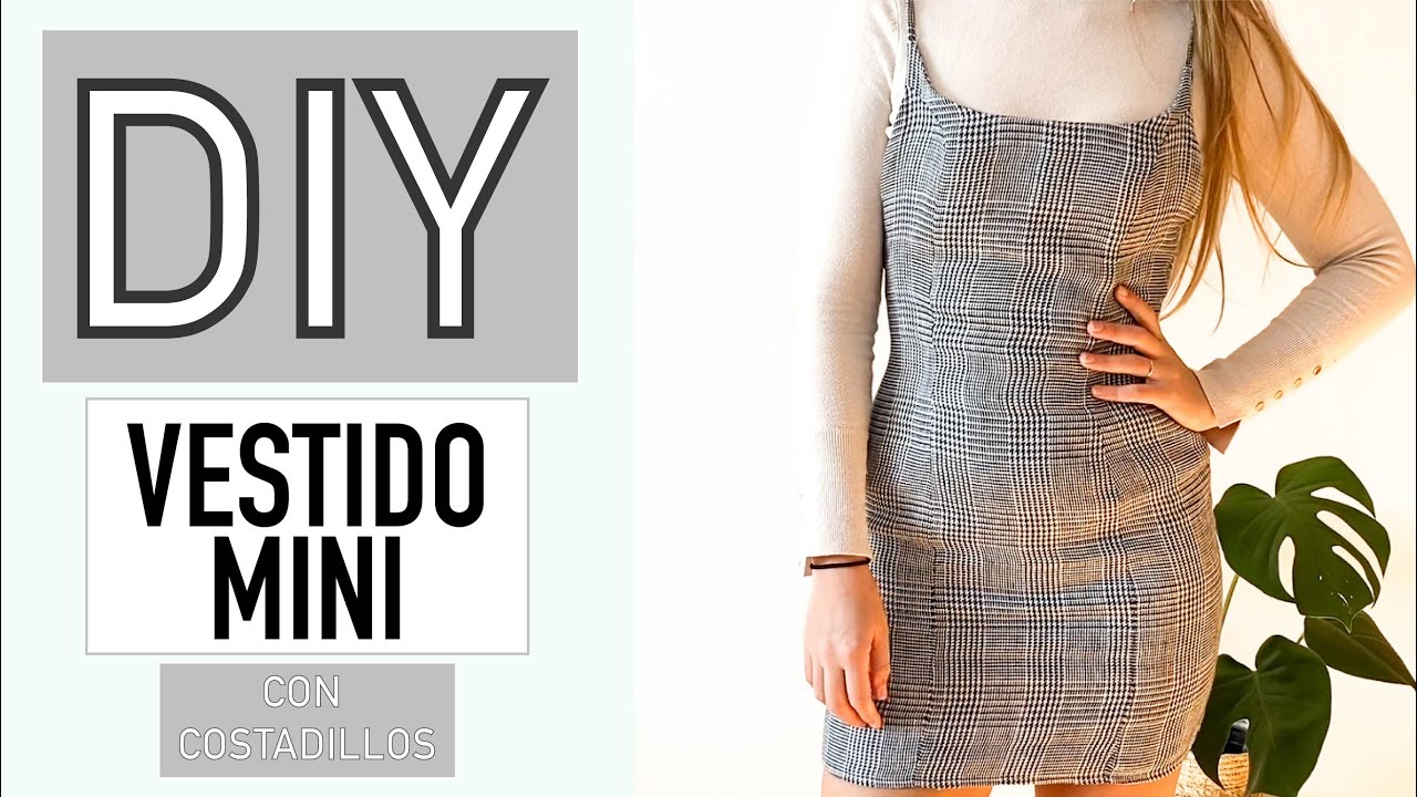 Cómo hacer un VESTIDO FÁCIL en casa  | Con Costadillos