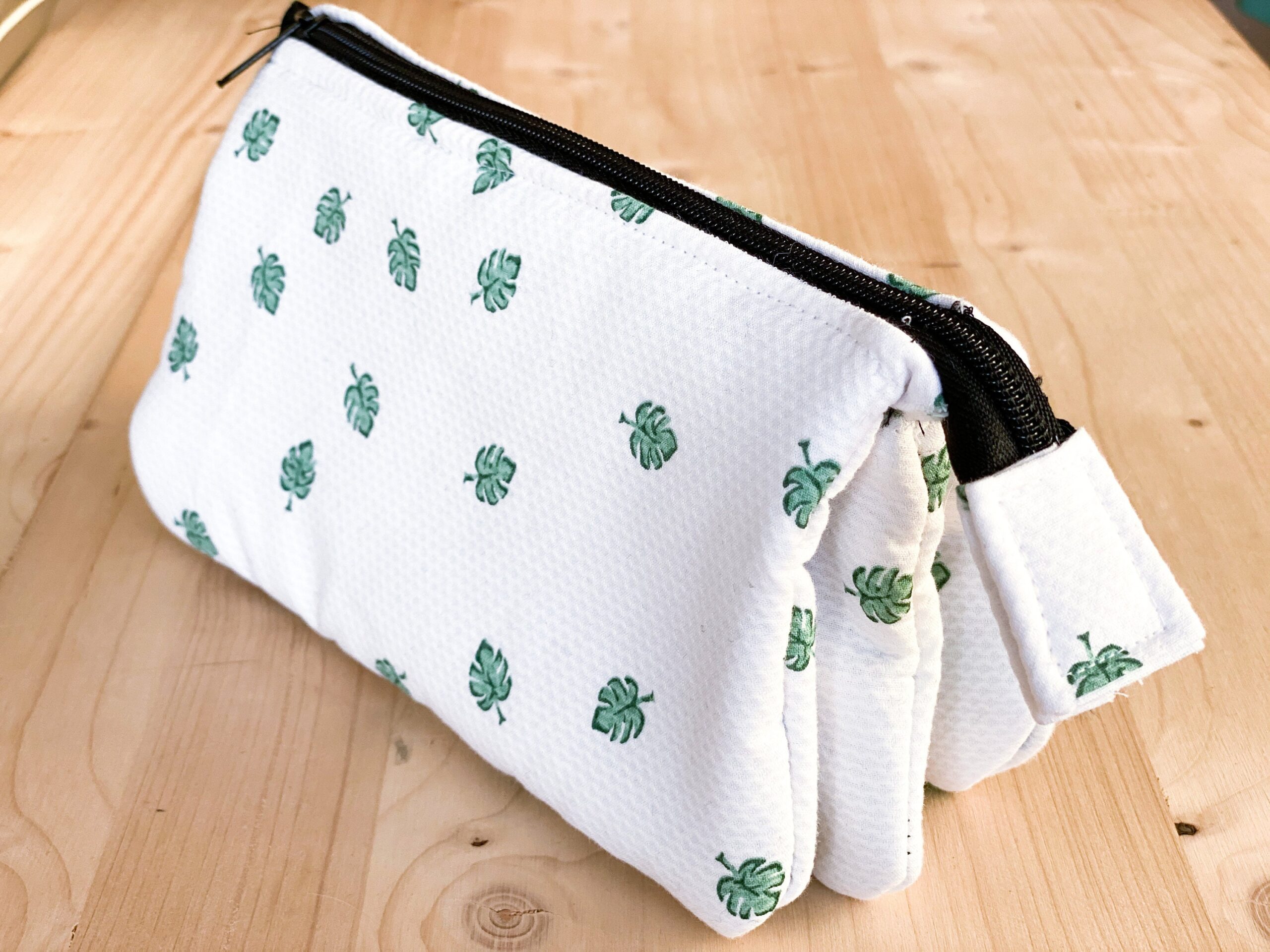 Triple Zipper Pouch Sewing Pattern