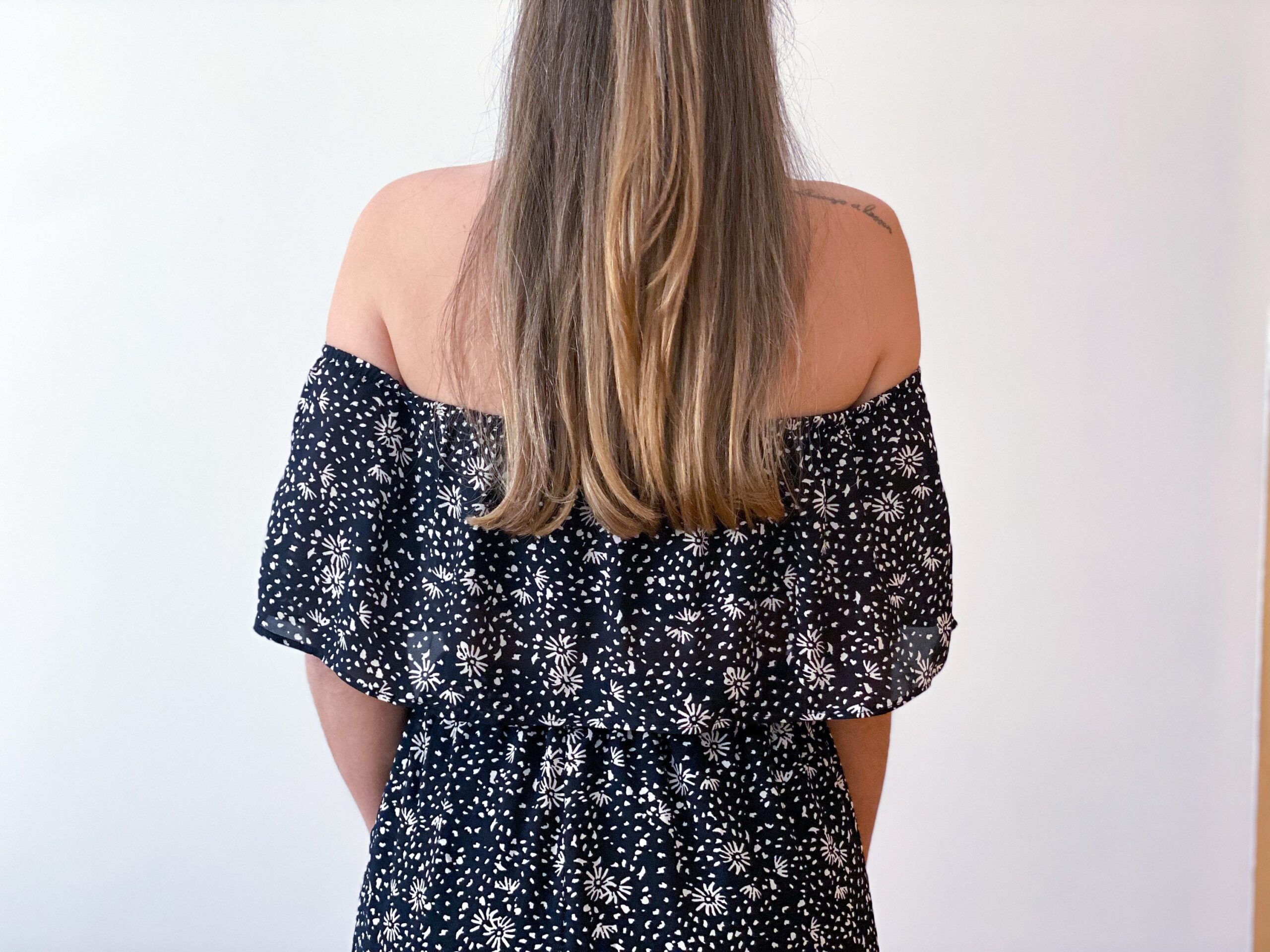 Off Shoulder Ruffle Crop Top Sewing Pattern – Lexa