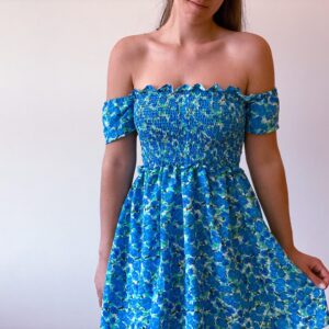Shirred Sundress Sewing Pattern – Gaia