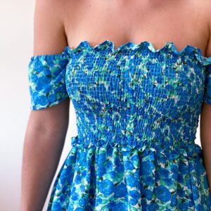 Shirred Sundress Sewing Pattern – Gaia