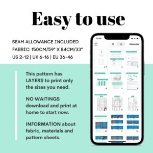 Slip Dress Sewing Pattern BUNDLE (PDF)