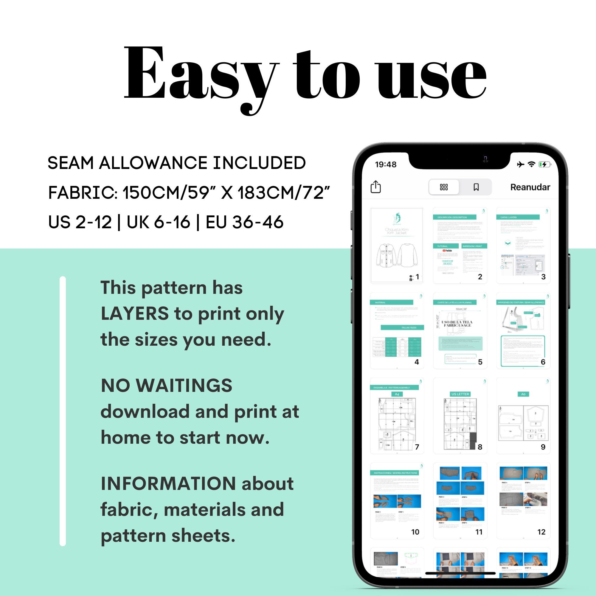 Shacket Sewing Pattern  – Kim