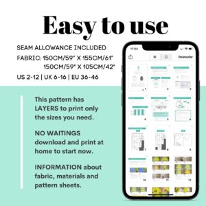 Backless Strappy Mini Dress Sewing Pattern – Sora