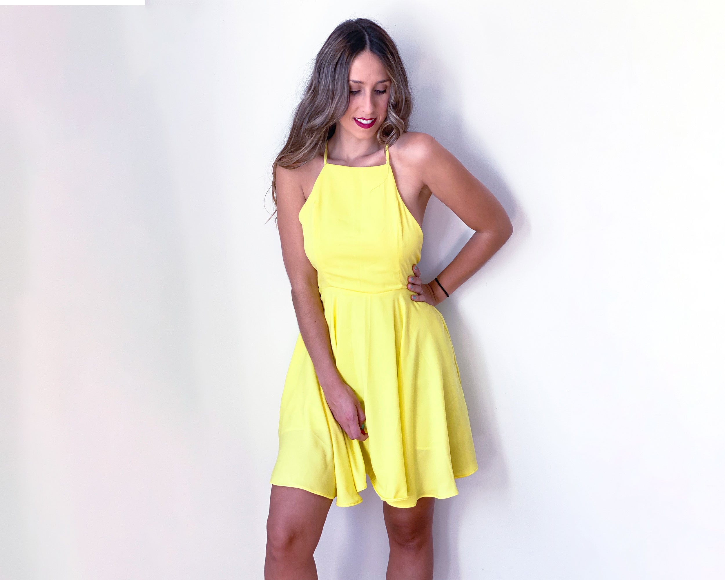 Backless Strappy Mini Dress Sewing Pattern – Sora