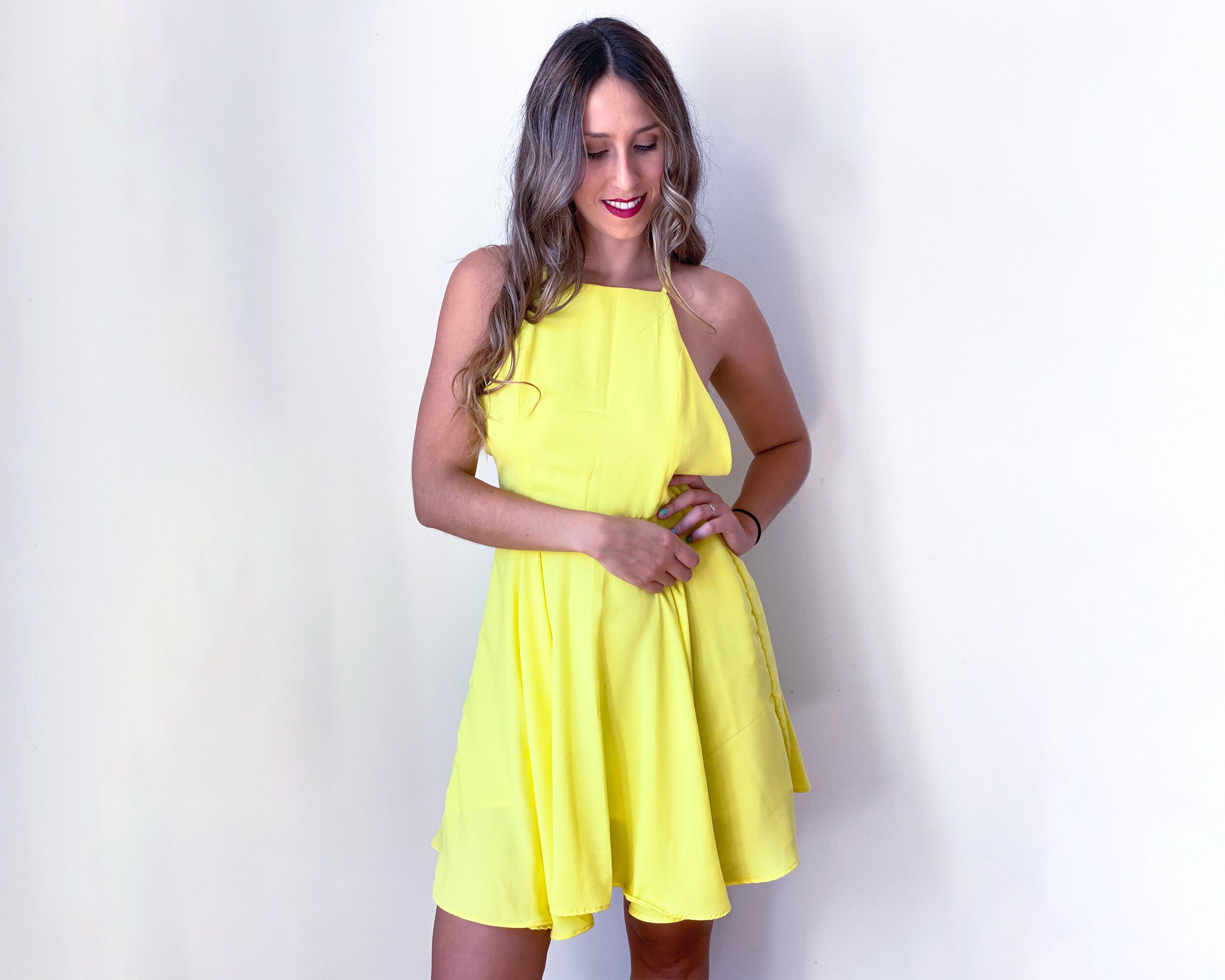 Backless Strappy Mini Dress Sewing Pattern – Sora