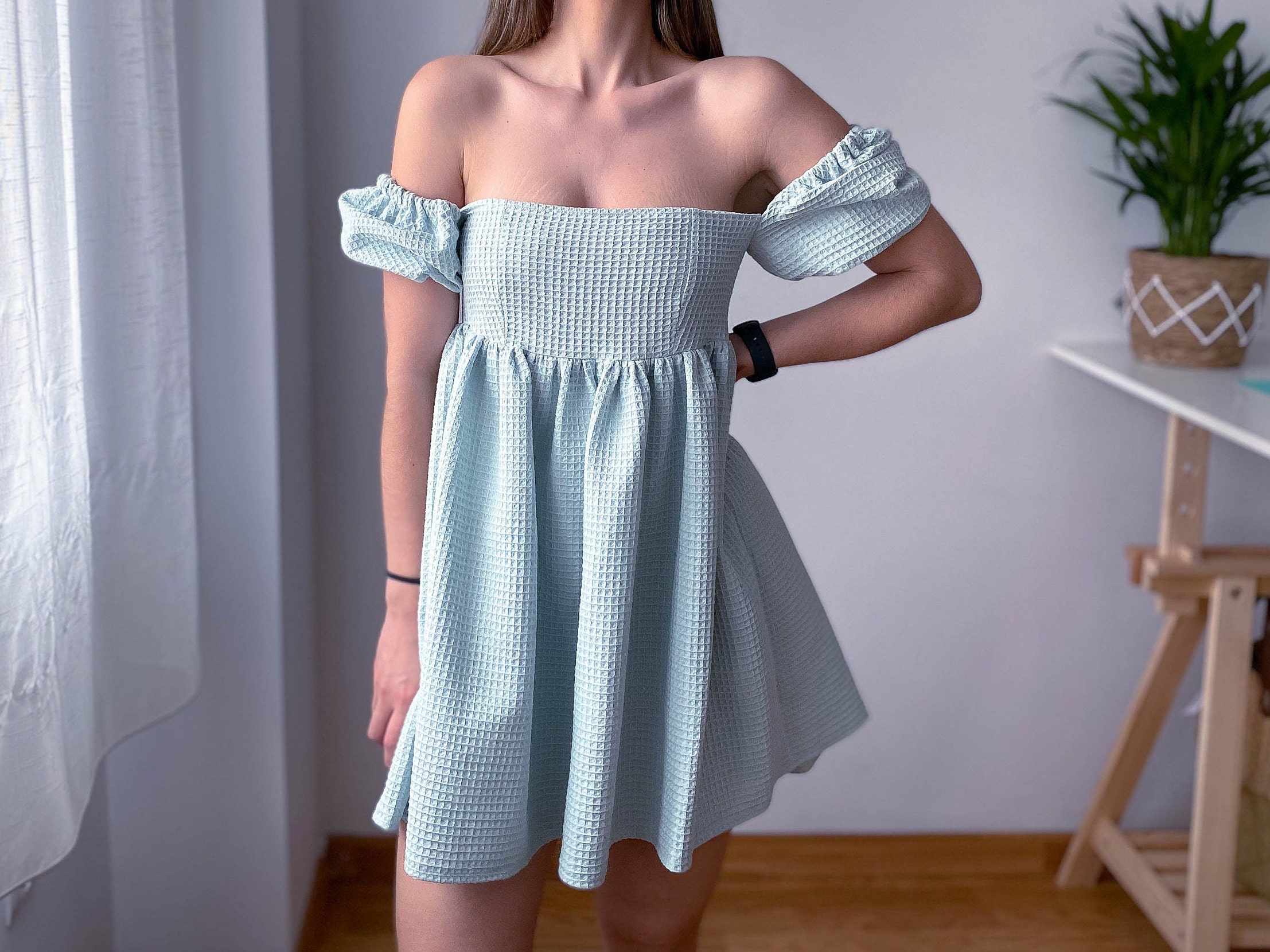 Cottagecore Babydoll Dress Sewing Pattern – Tokio