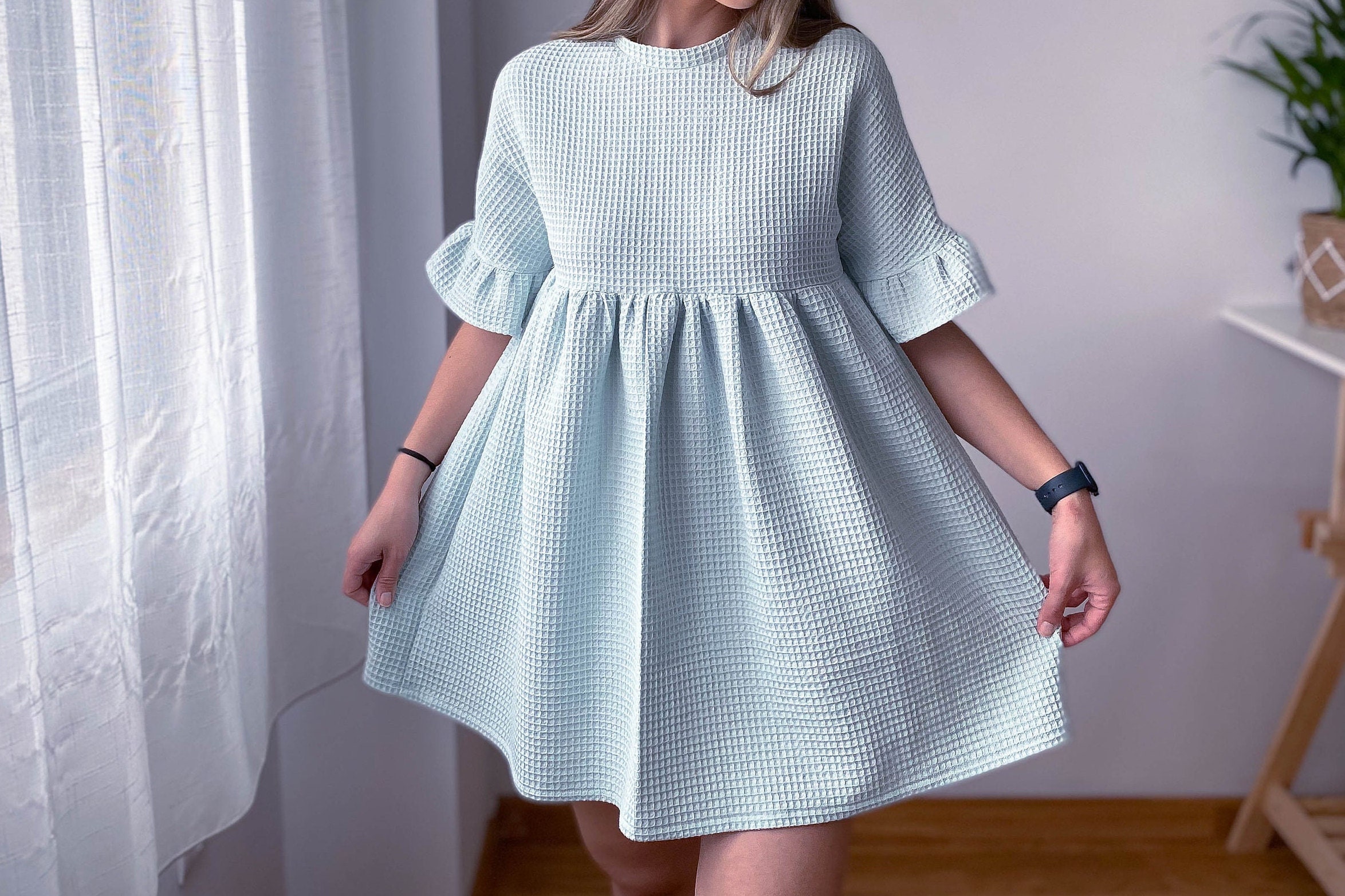 Dress PDF Pattern BUNDLE: Mini Smock Dress Sewing Patterns (Digital Download)