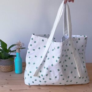 Tote Bag & Cosmetic Bag Sewing Pattern Bundle (PDF)