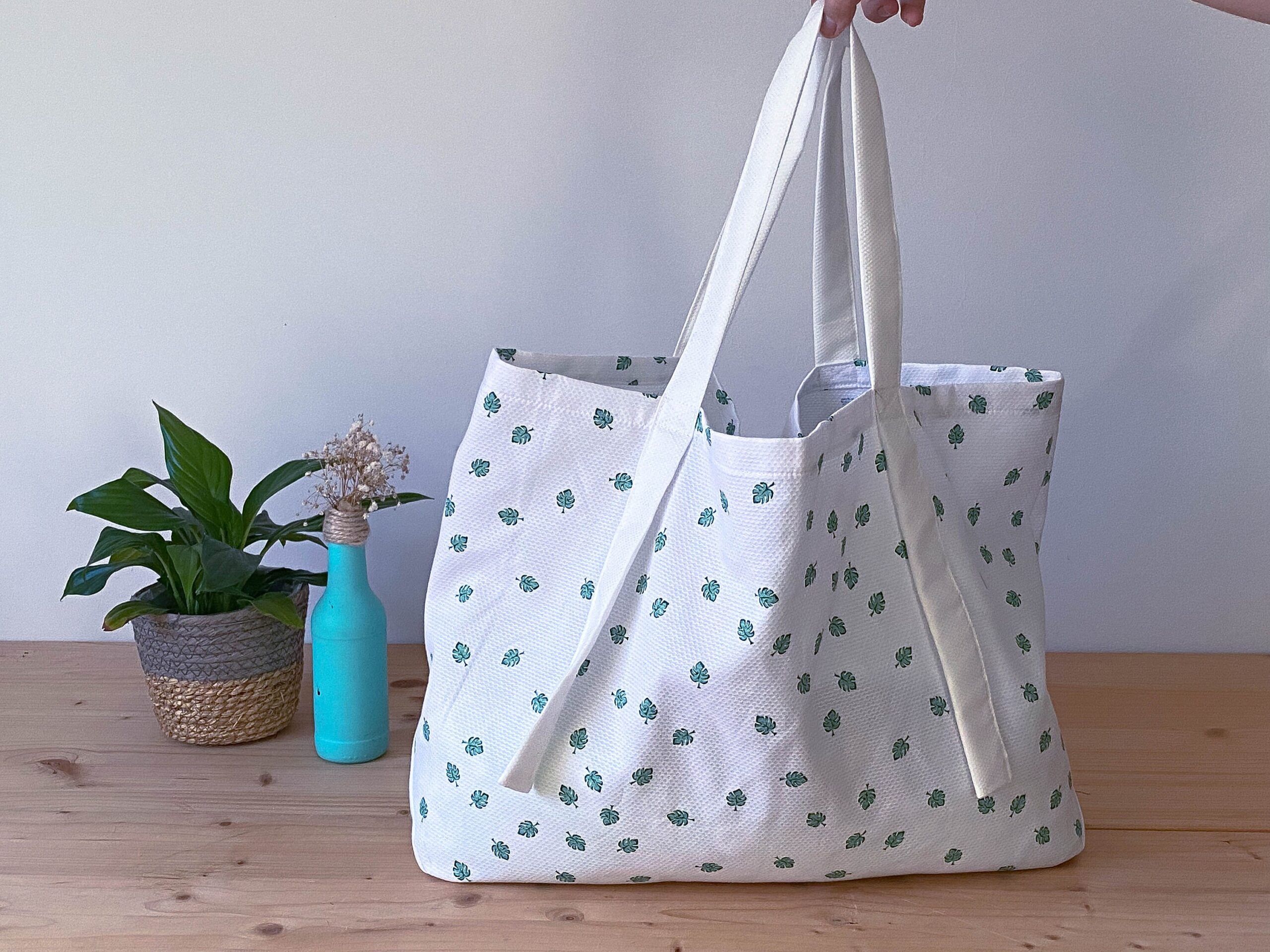 Tote Bag & Cosmetic Bag Sewing Pattern Bundle (PDF)