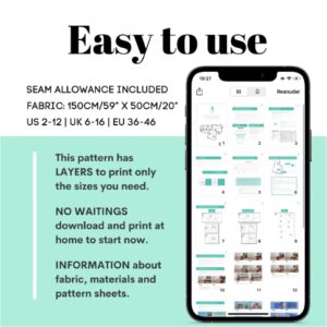 Tote Bag & Cosmetic Bag Sewing Pattern Bundle (PDF)