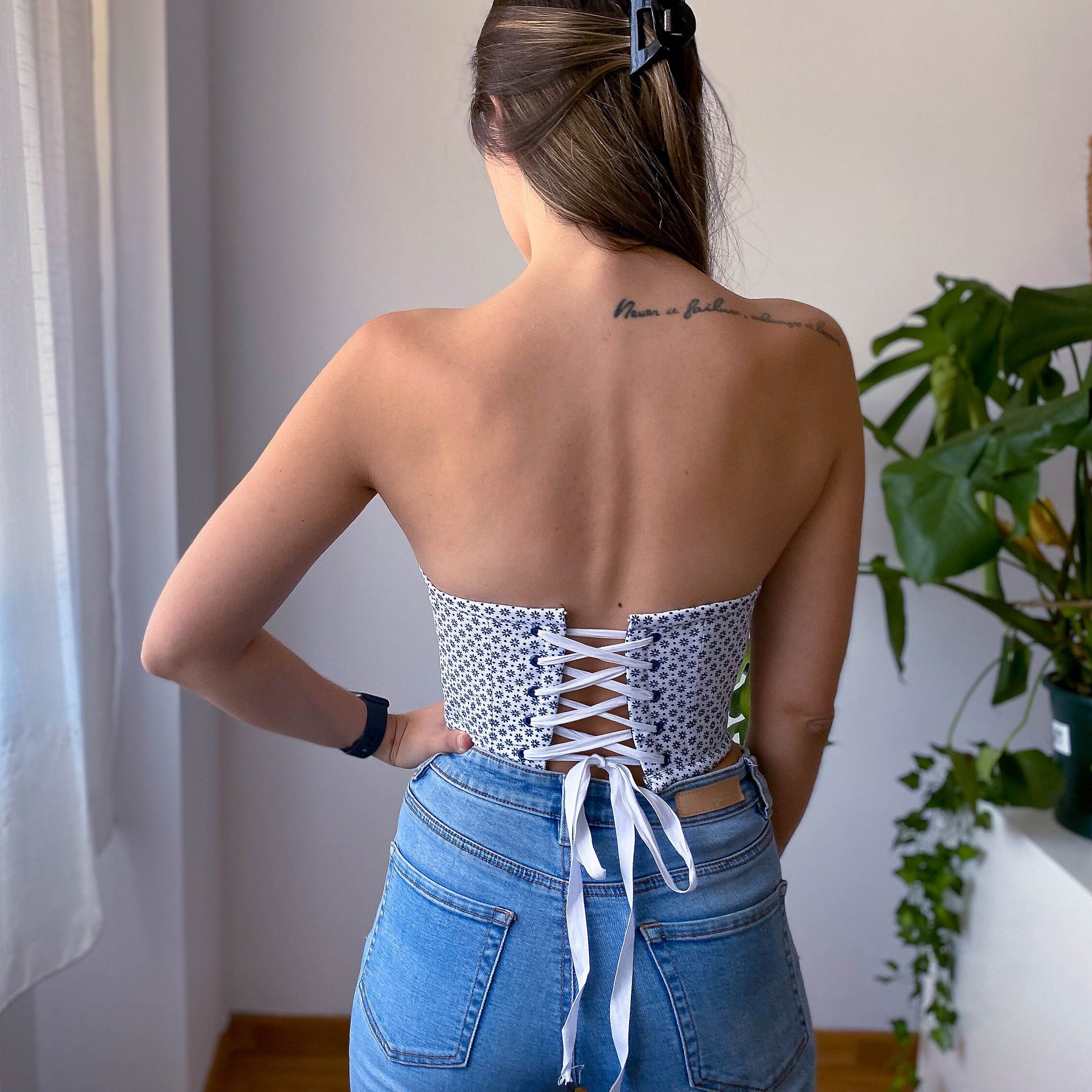 Sweetheart Strapless Corset Sewing Pattern – Melody