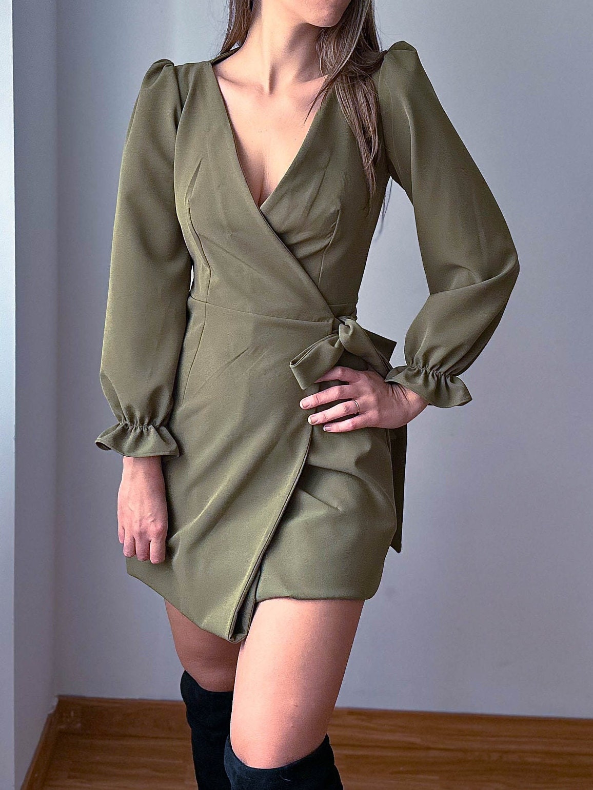 Dress Pattern Bundle: Halter & Wrap Dress Sewing Patterns (PDF)