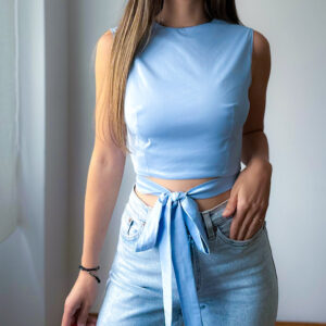 Backless Tie Crop Top Sewing Pattern – Lia