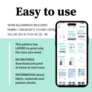 Backless Mini Dress Sewing Pattern – Julie