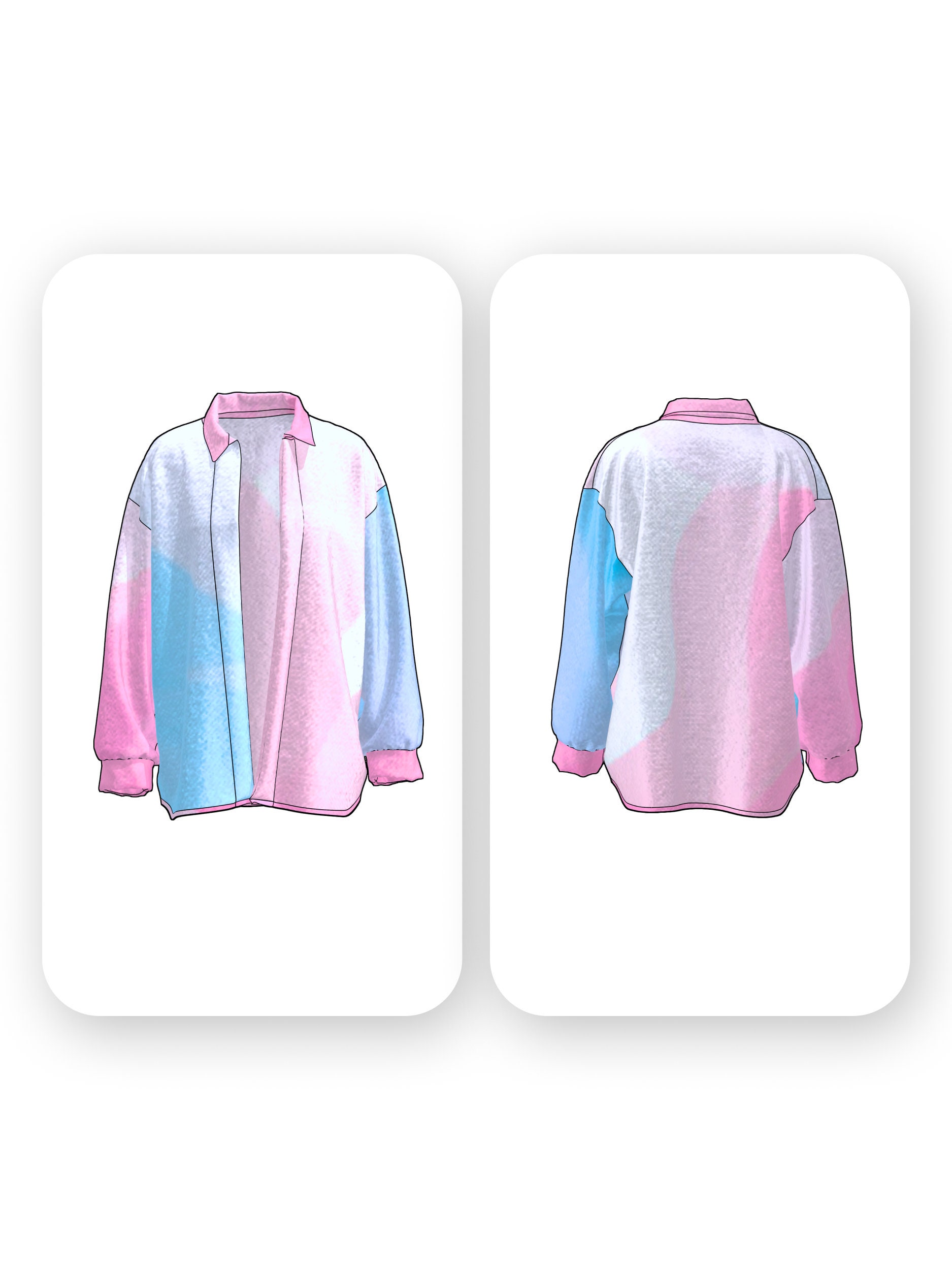 Overshirt Sewing Pattern – Dexter
