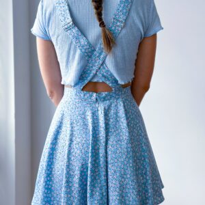 Pinafore Dress Sewing Pattern  – Abby