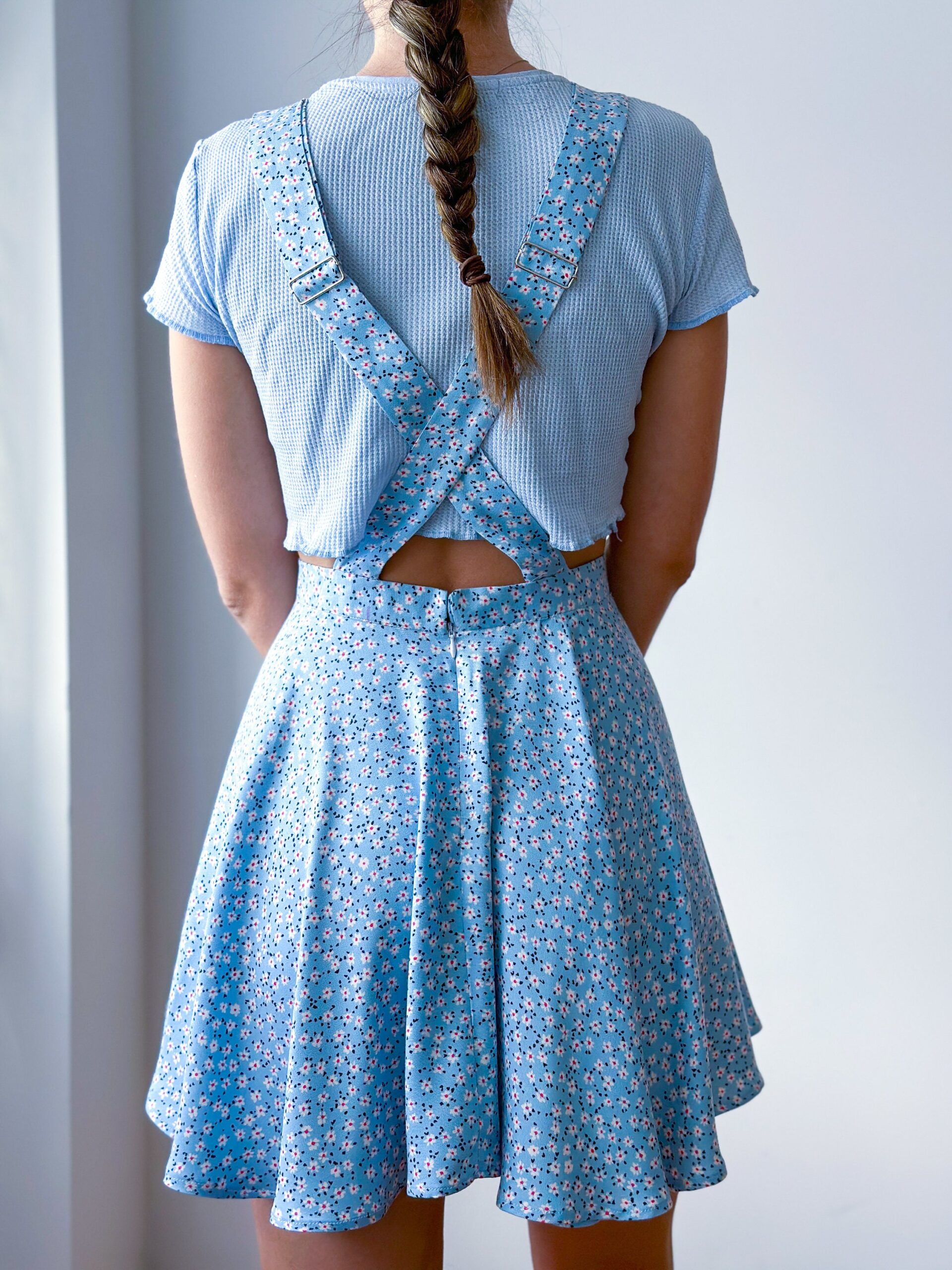 Pinafore Dress Sewing Pattern  – Abby