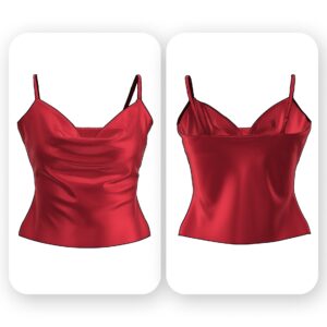 Cown Neck Silk Top Sewing Pattern – Demi
