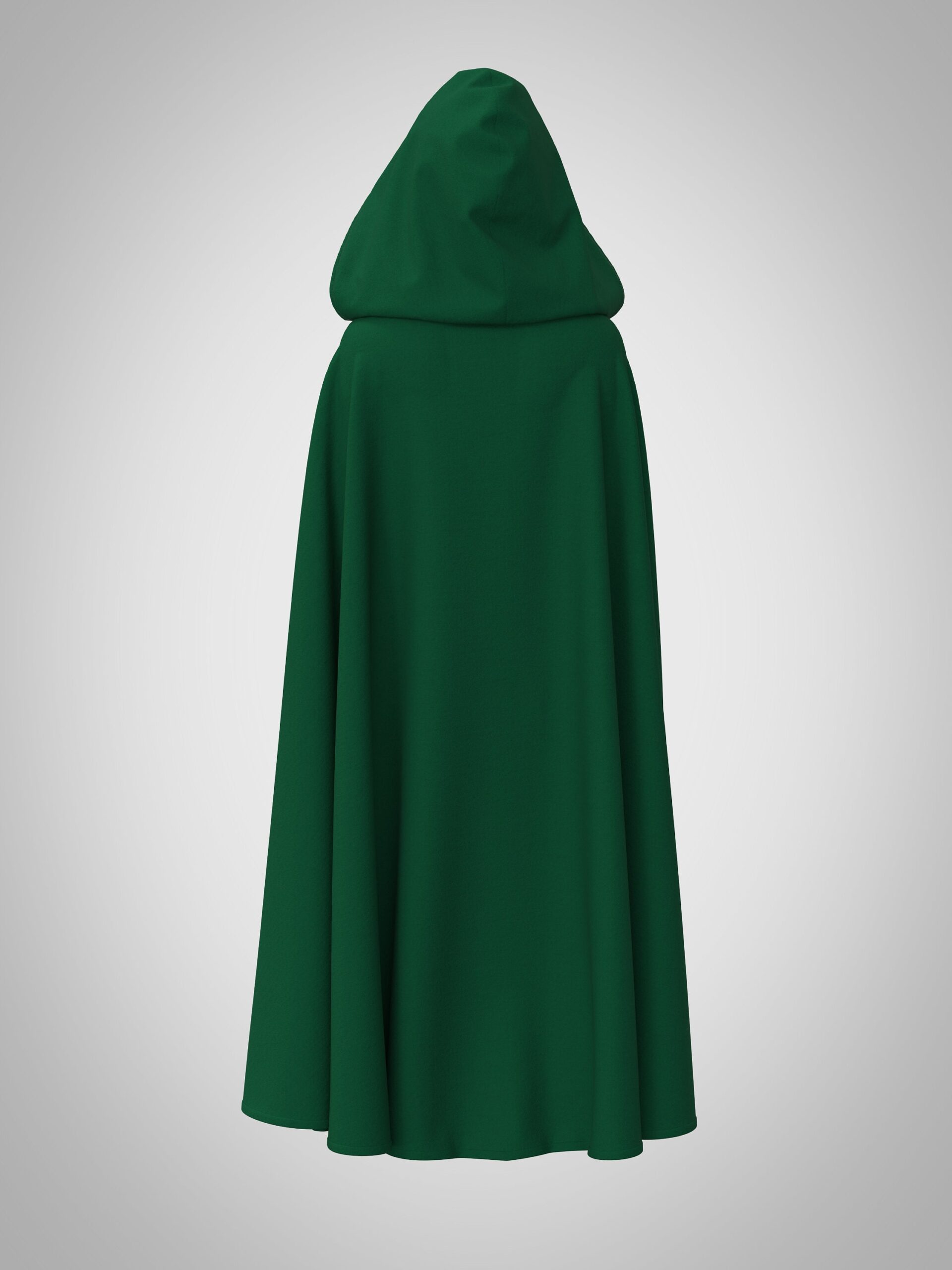 Medieval Hooded Cloak Sewing Pattern