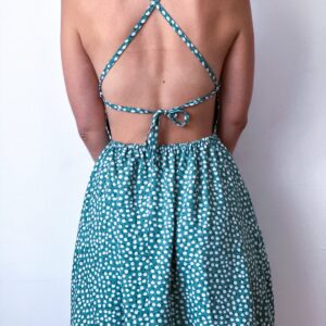 Backless Mini Dress Sewing Pattern – Julie