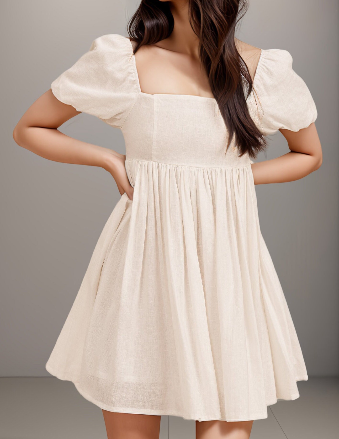 Dress PDF Pattern BUNDLE: Mini Smock Dress Sewing Patterns (Digital Download)