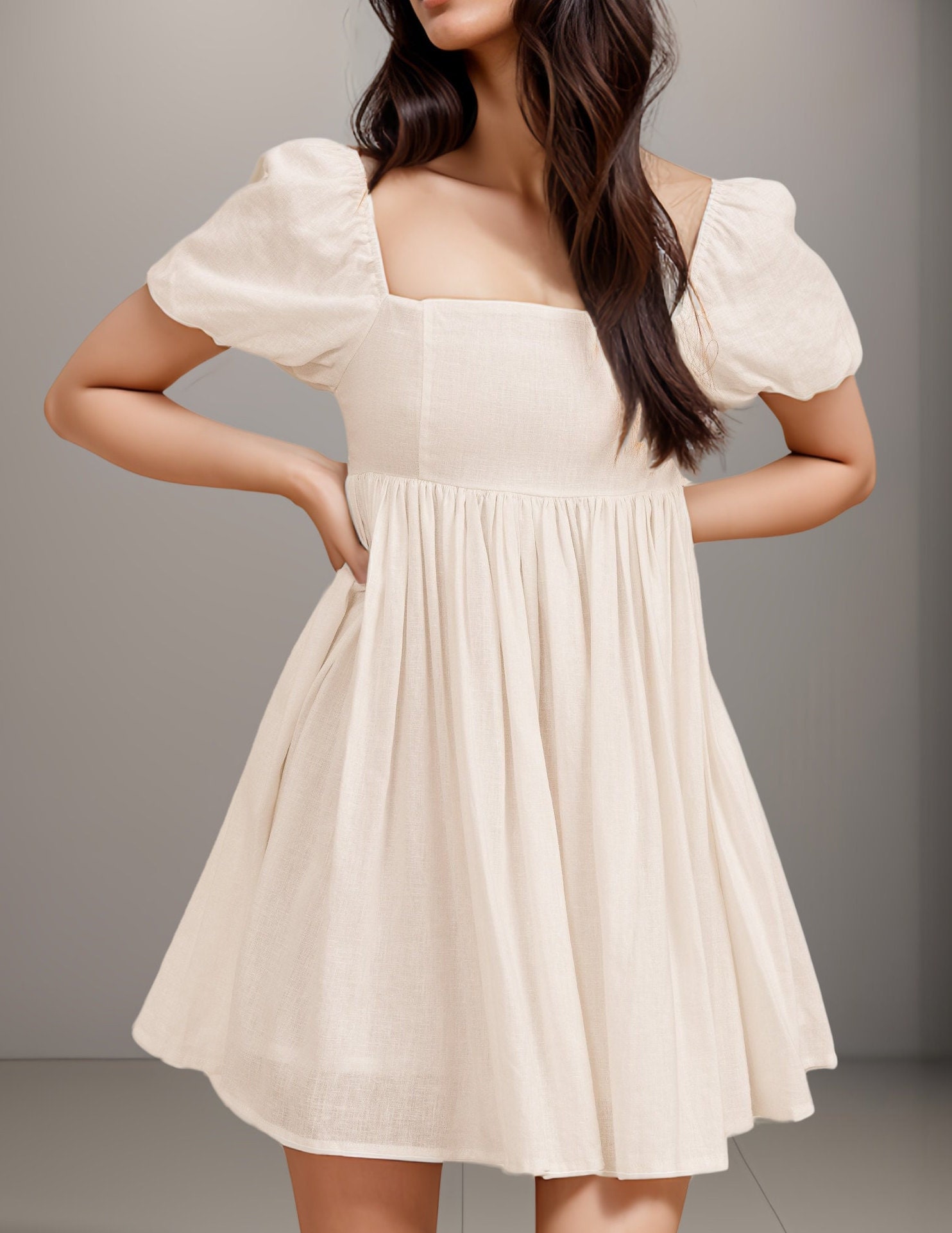Cottagecore Babydoll Dress Sewing Pattern – Tokio