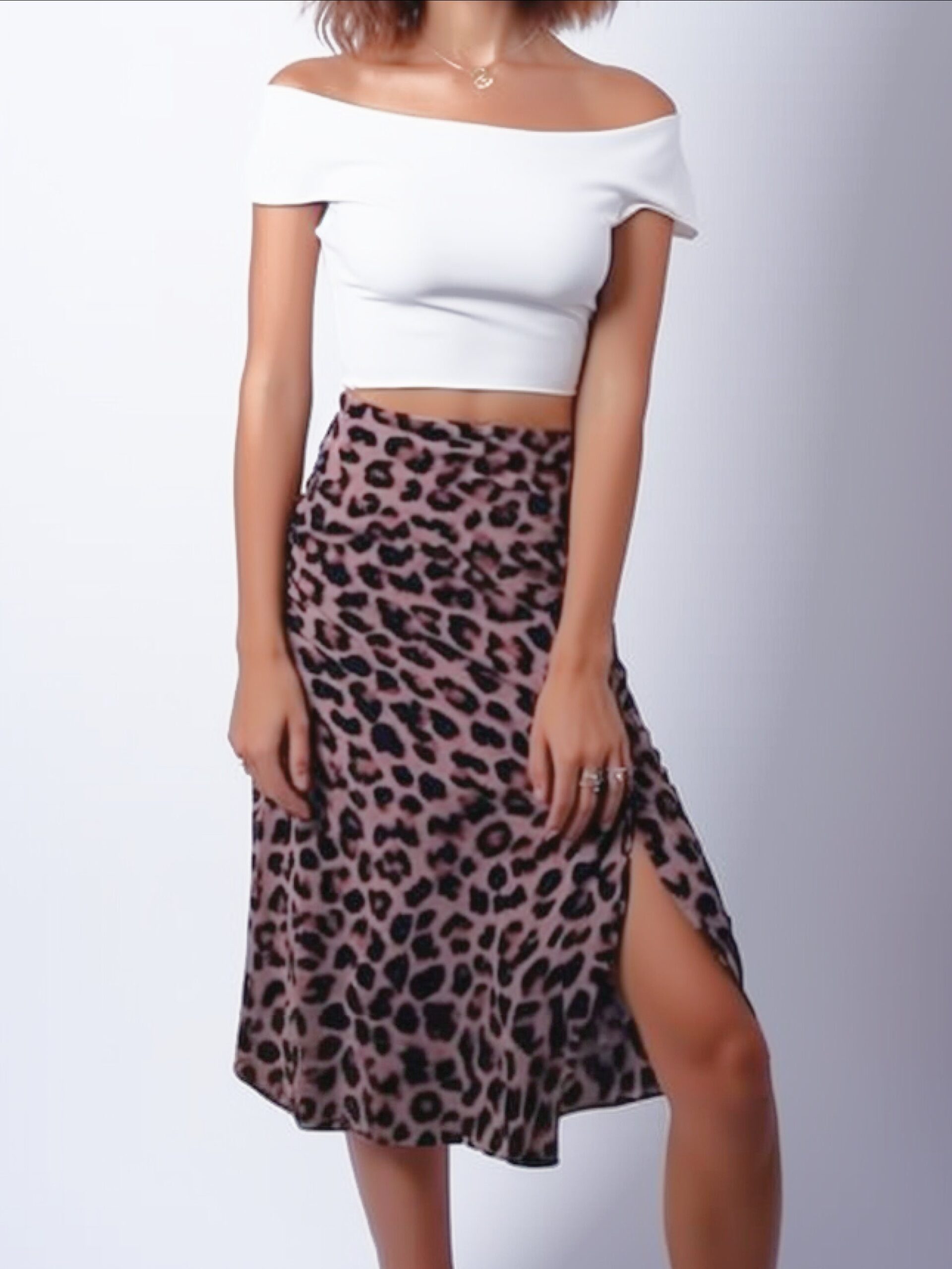 Slit Midi Skirt Sewing Pattern – Mikaela