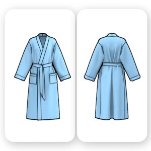Bathrobe Sewing Pattern – Jay