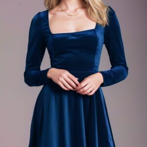 Mini Skater Dress Sewing Pattern Square Neck – Lua