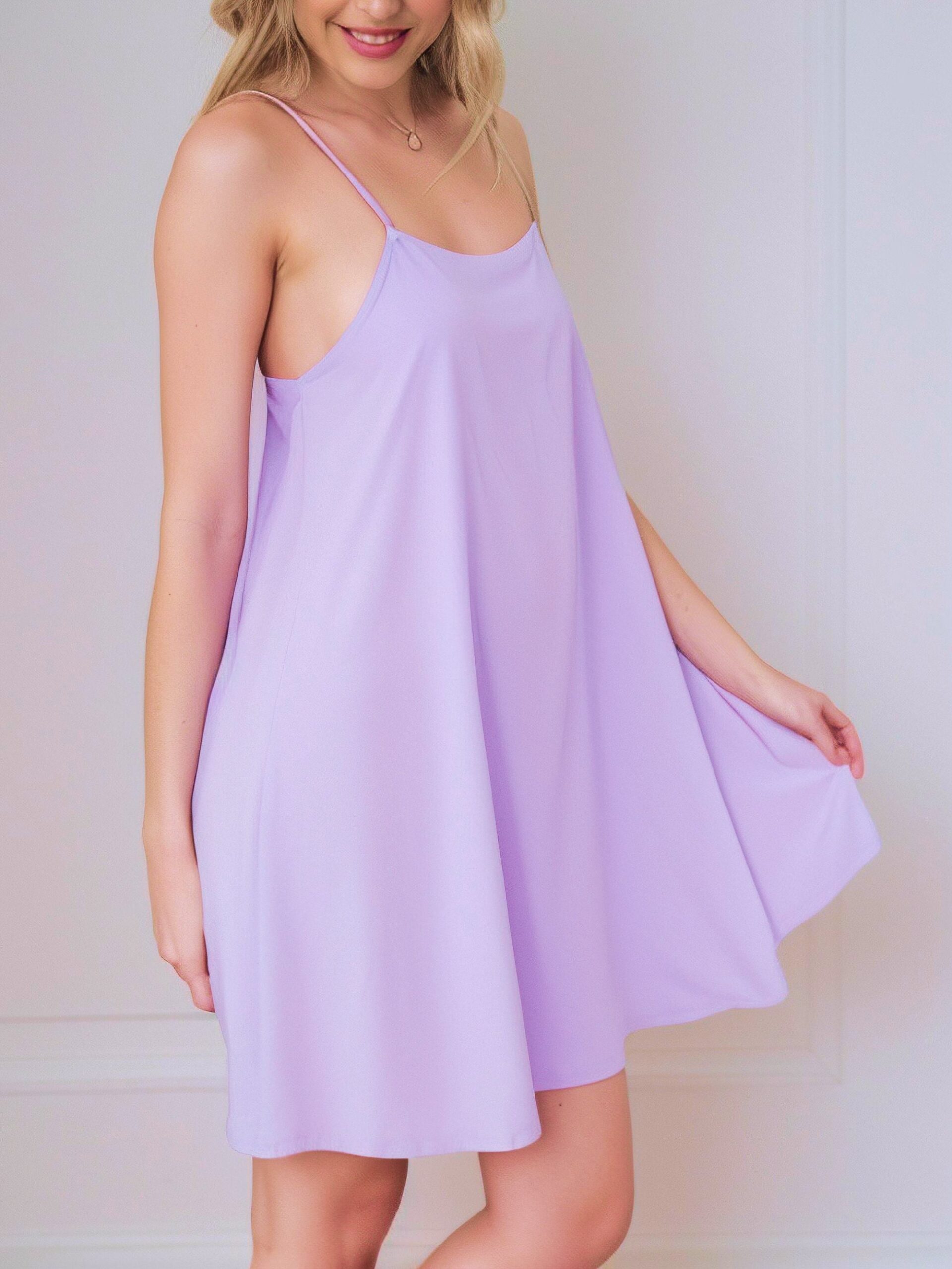 Basic Swing Mini Dress Sewing Pattern – Wylla