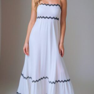 Spaghetti Strap Midi Dress Sewing Pattern – Dain