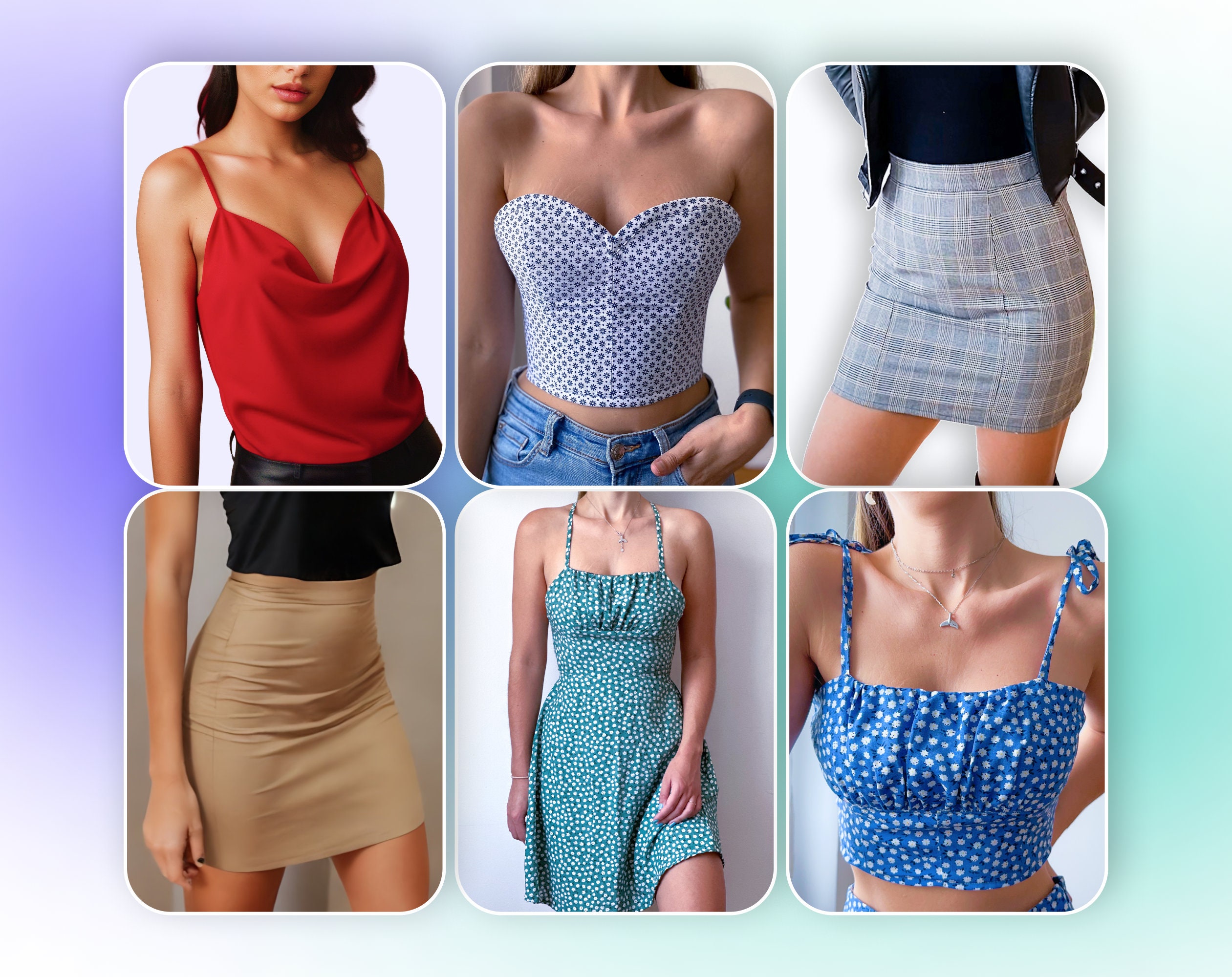 WHOLE SHOP Bundle Sewing Pattern for Womens, Beginner Sewing Patterns, Lifetime Access, Multi-Size