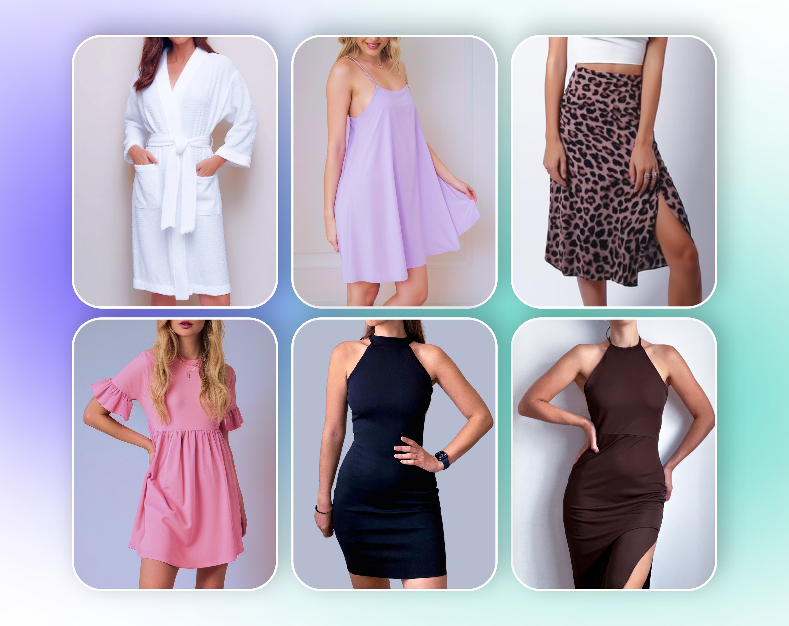 WHOLE SHOP Bundle Sewing Pattern for Womens, Beginner Sewing Patterns, Lifetime Access, Multi-Size