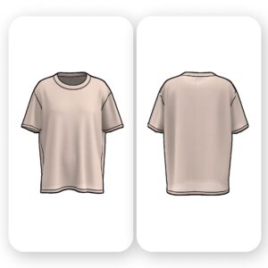 Oversized T-Shirt Sewing Pattern – Elide