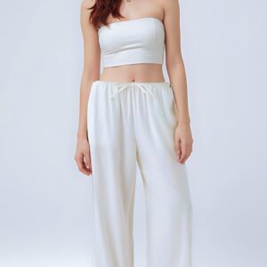 Linen Wide Leg Pants Sewing Pattern – Mica