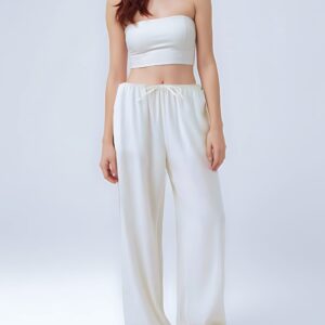 Linen Wide Leg Pants Sewing Pattern – Mica