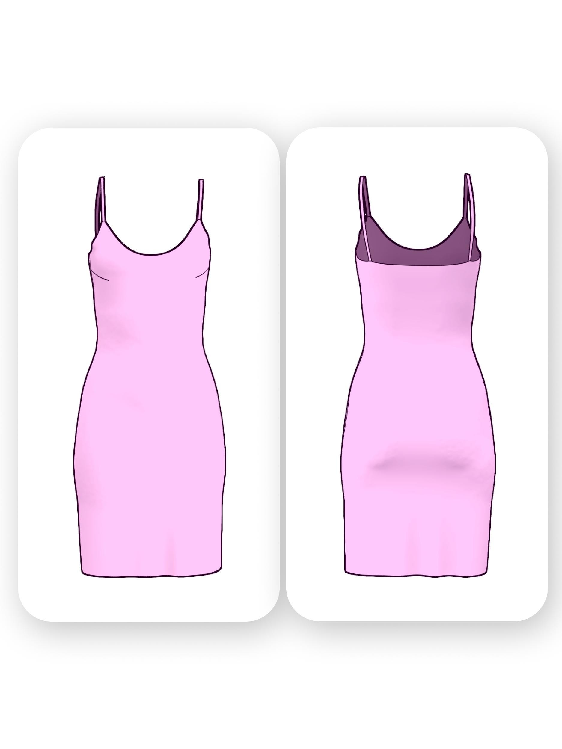Bodycon Mini Dress Sewing Pattern – Katherina