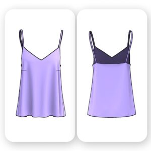 V Neck Camisole Sewing Pattern – Matt
