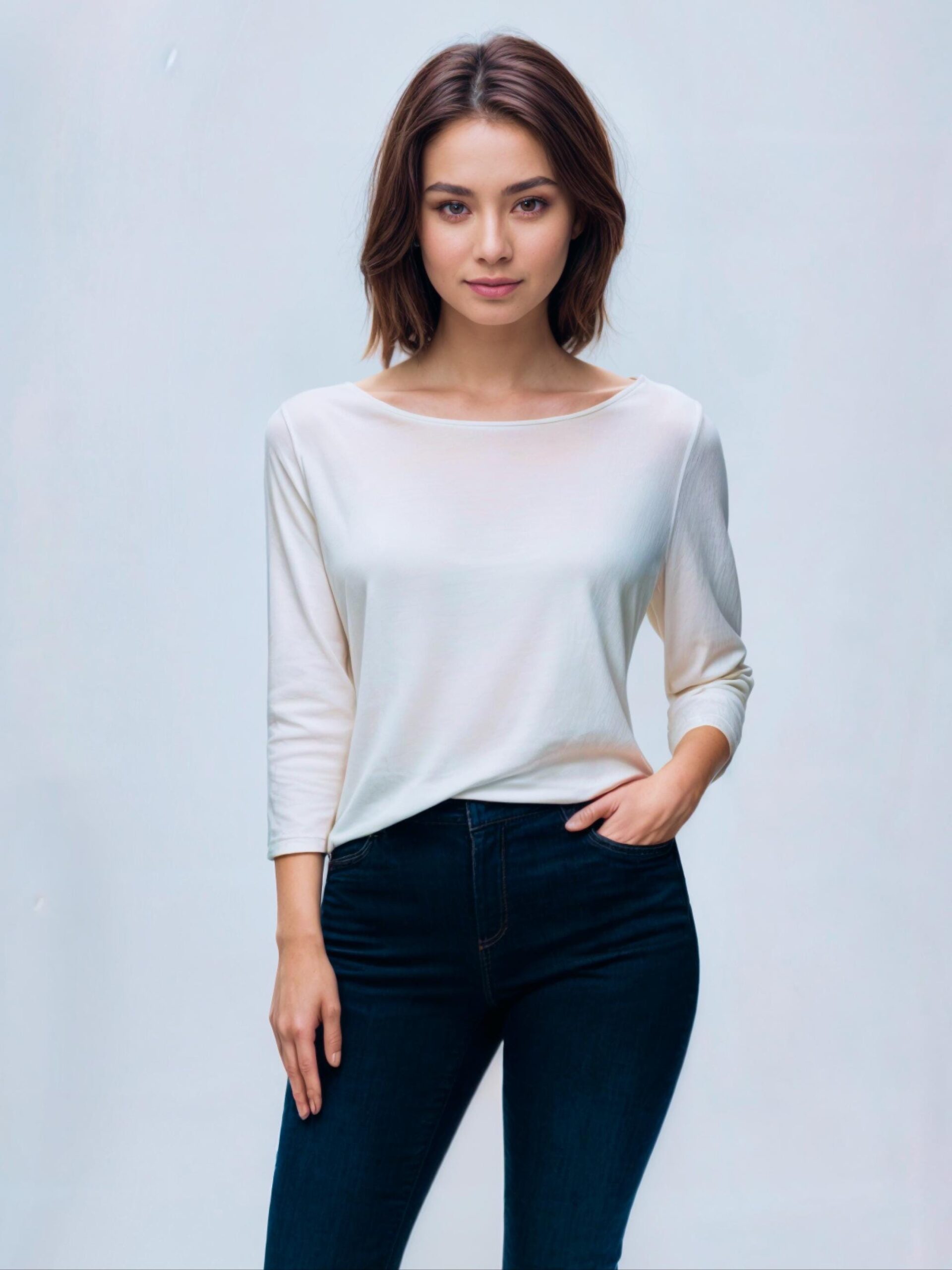Boat Neck T Shirt Sewing Pattern – Jenna