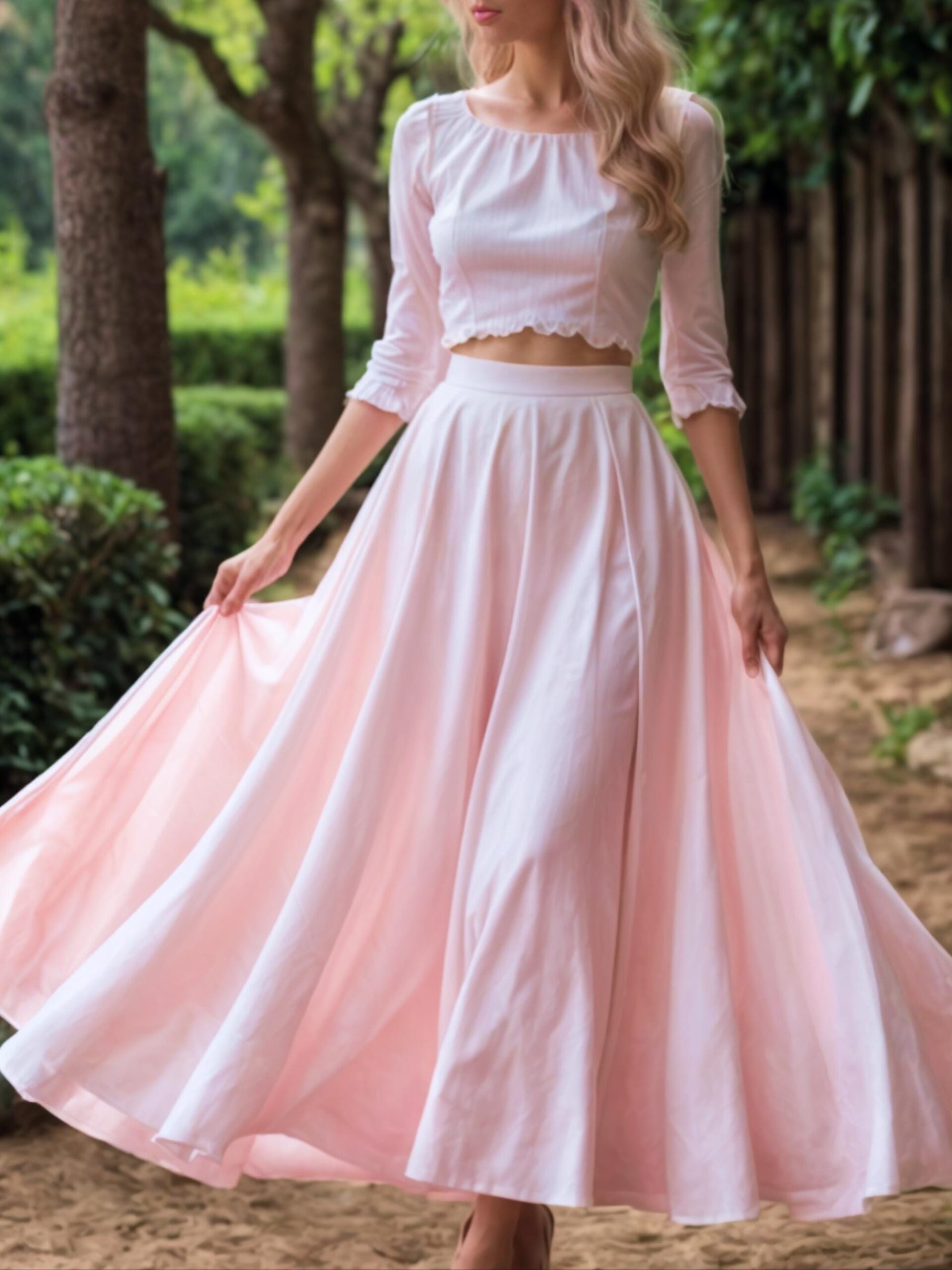 Full Maxi Circle Skirt Sewing Pattern – Dante