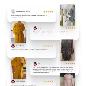 Bathrobe Sewing Pattern – Jay