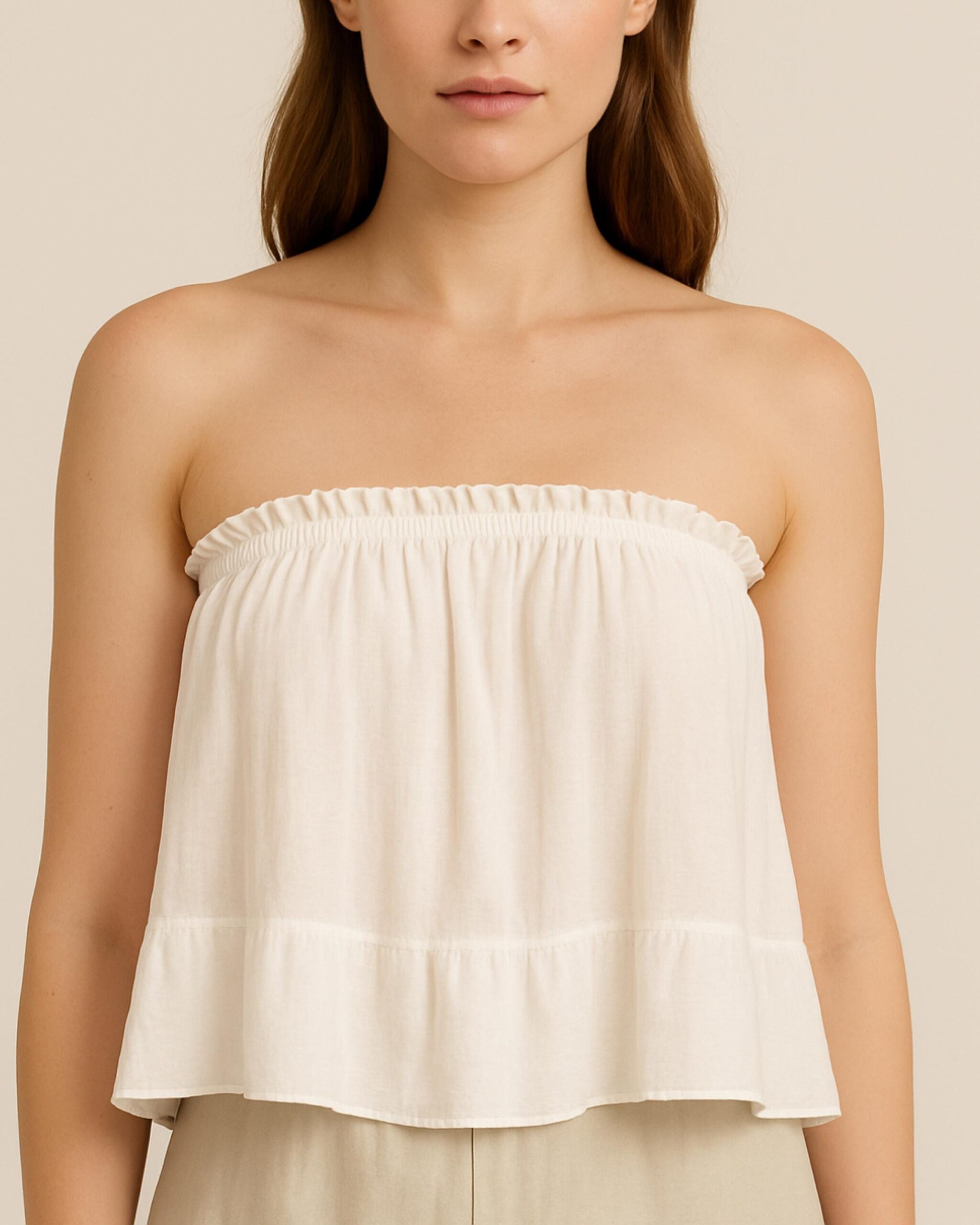 Strapless Bandeau Top Sewing Pattern –  Adyn