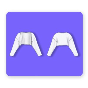 Loose Fit Shrug Sewing Pattern – Ada