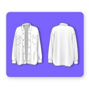 Shacket Sewing Pattern  – Kim