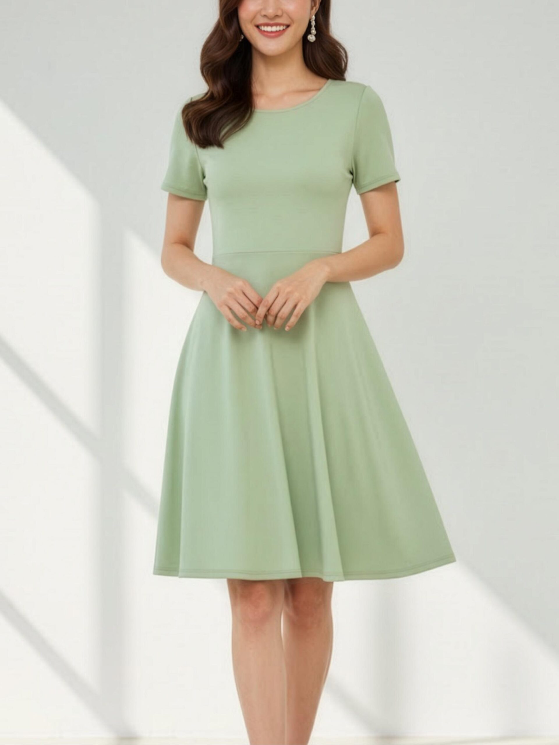 Short Sleeve Skater Dress Sewing Pattern – Kaltain