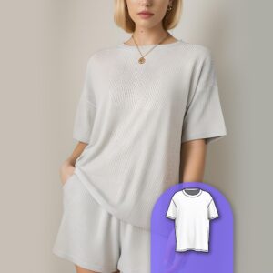 Oversized T-Shirt Sewing Pattern – Elide