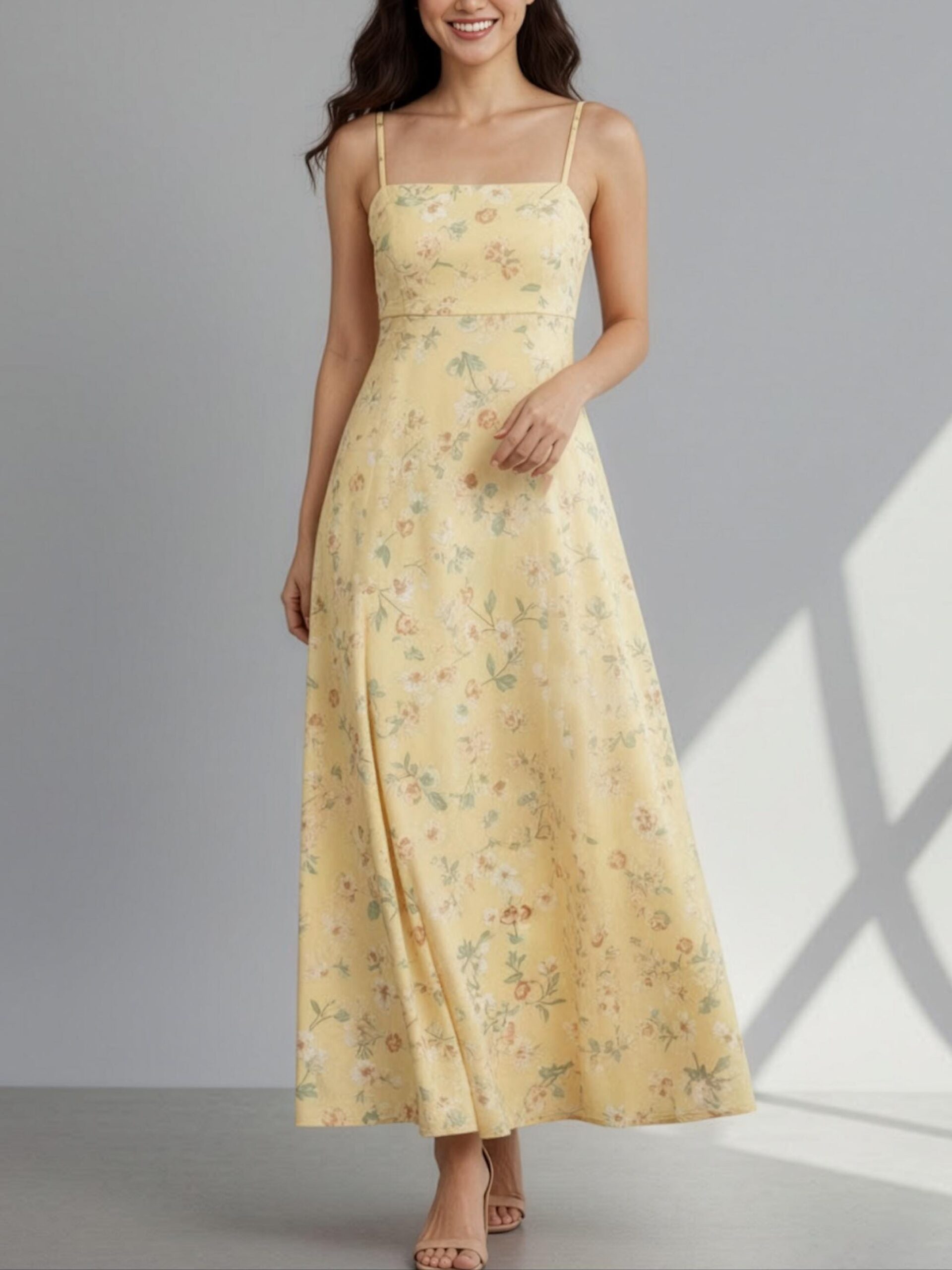 A-Line Maxi Dress Sewing Pattern – Nesta