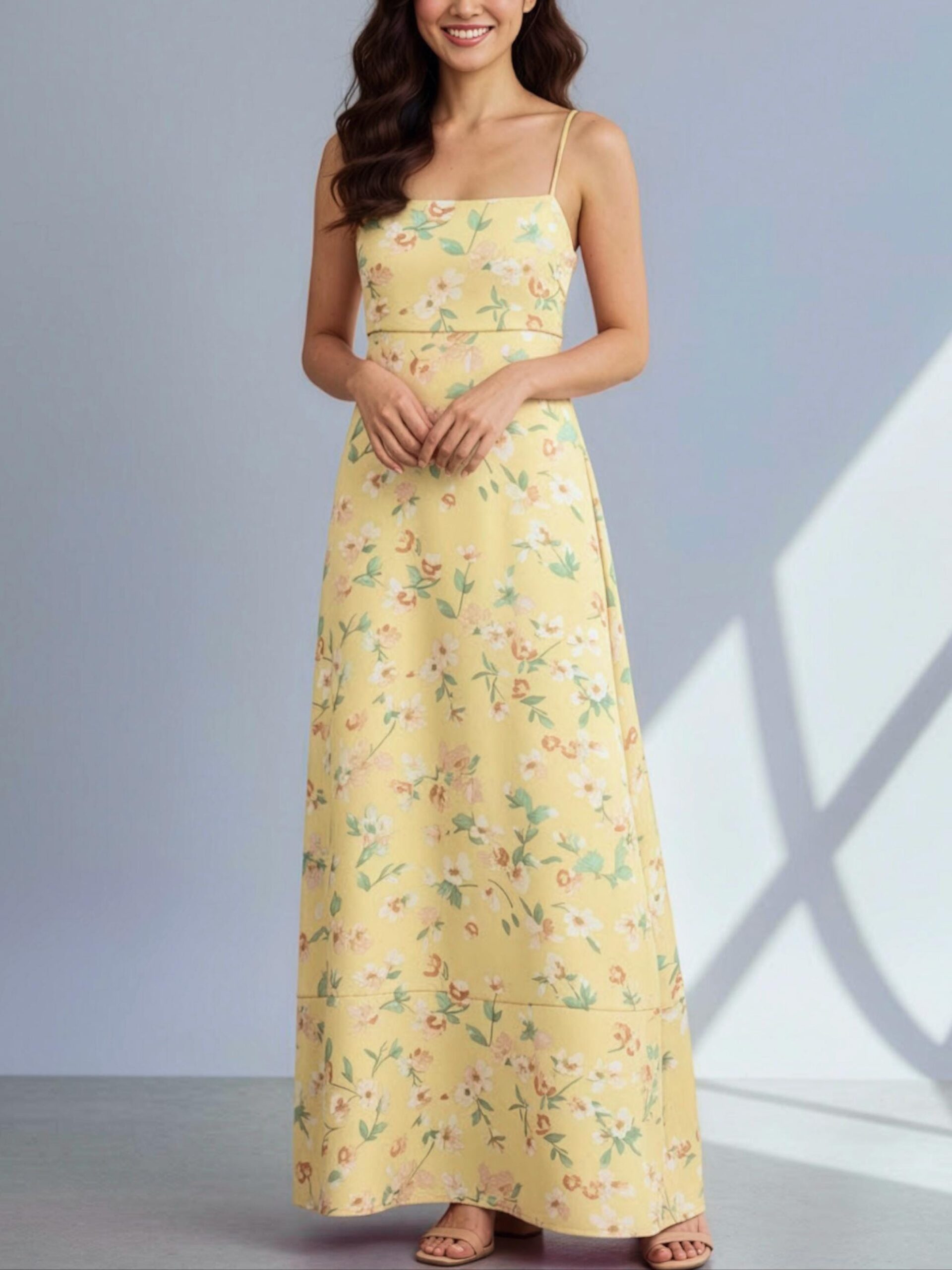 A-Line Maxi Dress Sewing Pattern – Nesta